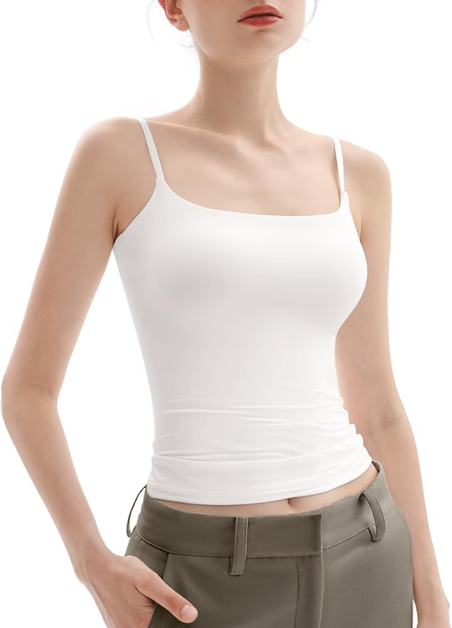 Original white tank top product photo - single angle input for Tryonr AI