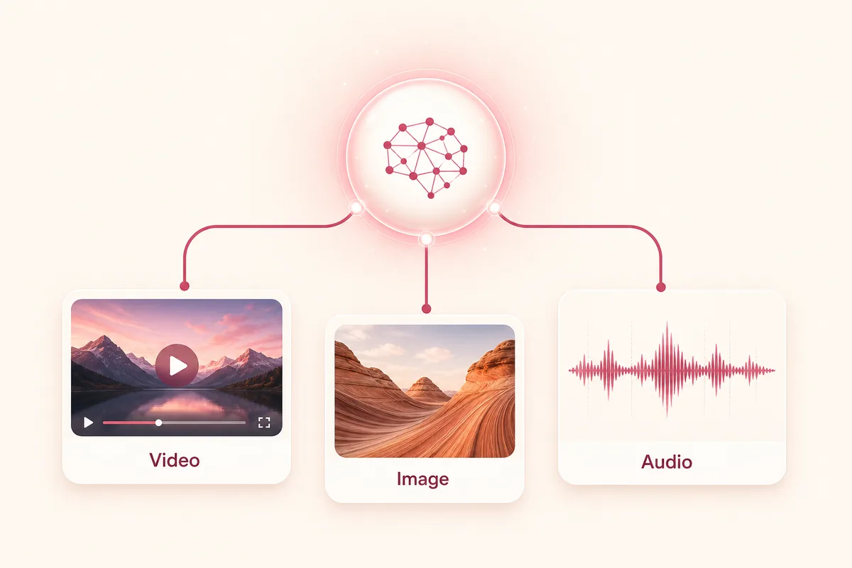 Flux 3 Multi-Modal AI Model by Black Forest Labs Flux 3 多模态 AI 模型通过一个提示词生成视频、图像与音频