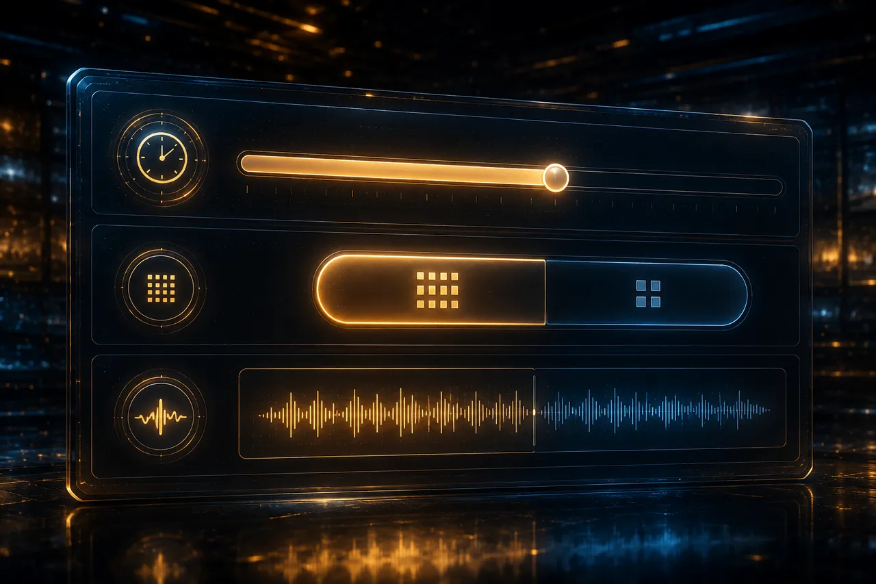 Set Duration, Quality & Audio Set Duration, Quality & Audio